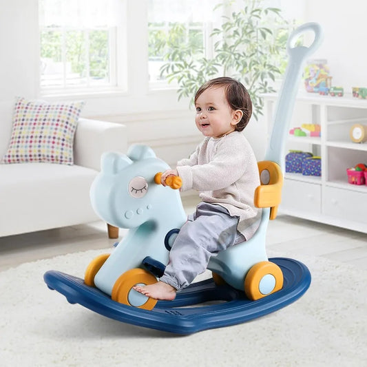 RockingHorsePlayset Toy 4 in 1 for Toddlers Ride on