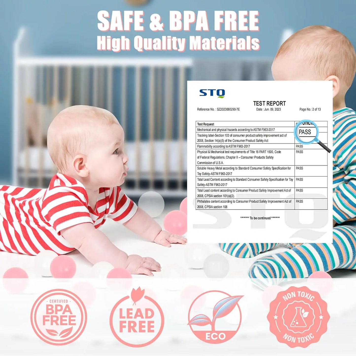 Ball Pit Balls 500 Count For Kids Play Tent Plastic