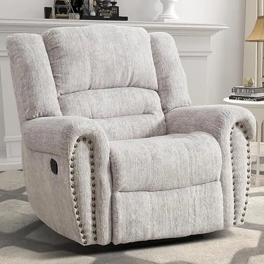 DAFIFY Classic Manual Recliner Chair for Living Room