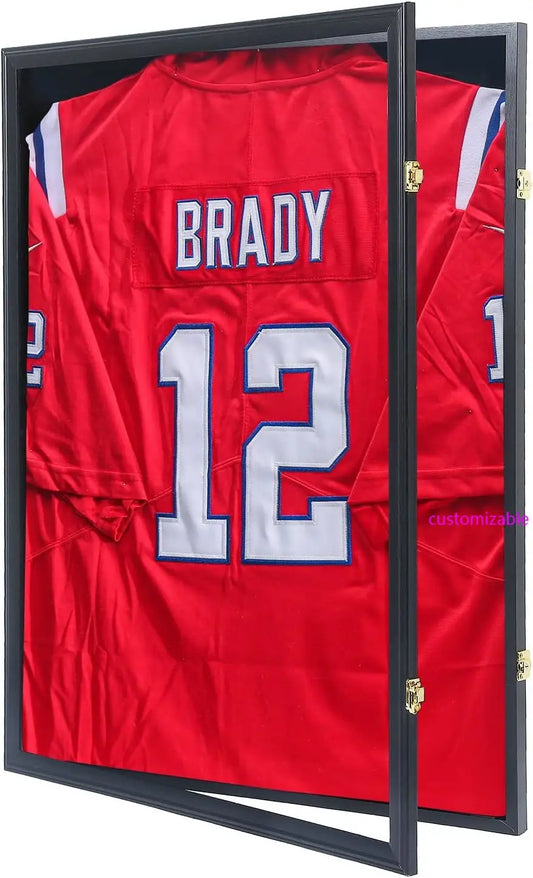 XMSJ Jersey Display Case With UV Protection Acrylic