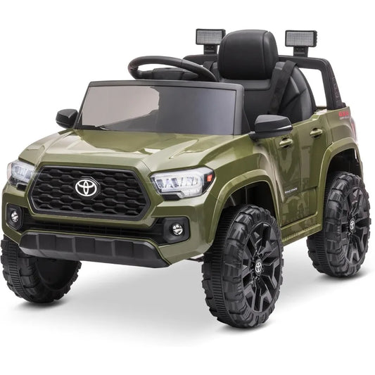Licensed Tacoma 12V Ride On Truck For Kids With Control
