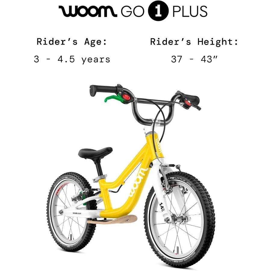 Balance Bike for Kids With Handbrake and Steering Limiter