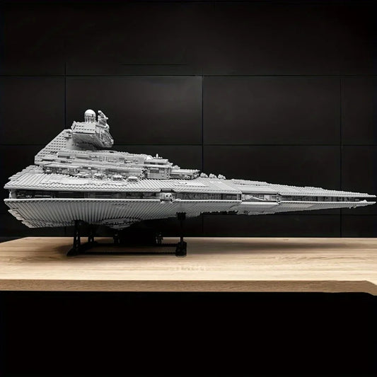 Hign-concerned Ultimate Starship Building Blocks Spacecraft Model