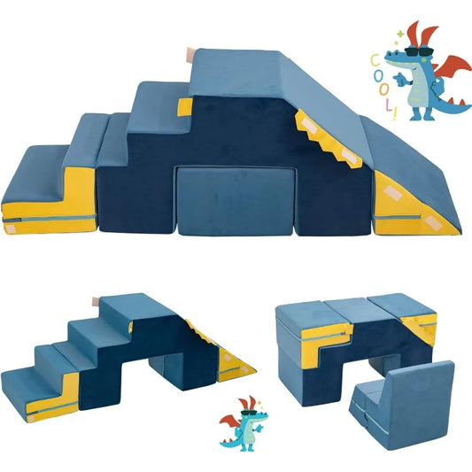CN Guangdong Climbing Toys Foam Soft Play Dinosaur Foldable Climber